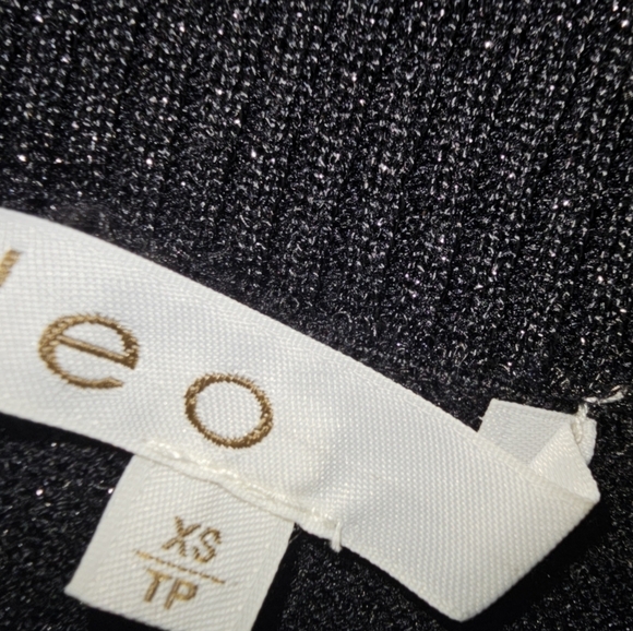 Cleo Sparkly Sweater zipper Sleeves - Picture 3 of 8